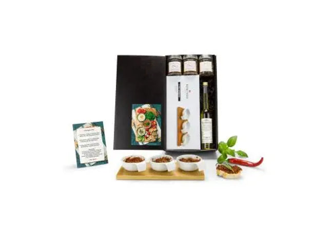 Trilogie der Bruschetta: Italienisches Topping-Set TK Gruppe® Grosshandel 