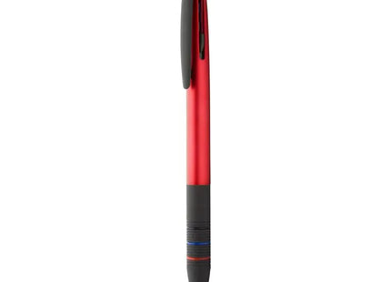 Trime Stylus mit Kugelschreiber - Rot-Schwarz - Premium Touchpen für präzises Schreiben und Navigation TK Gruppe® Grosshandel 