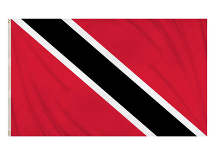 Trinidad und Tobago-Flagge, 152 x 91 cm – große Nationalflagge, langlebig für den Außenbereich TK Gruppe® Grosshandel 