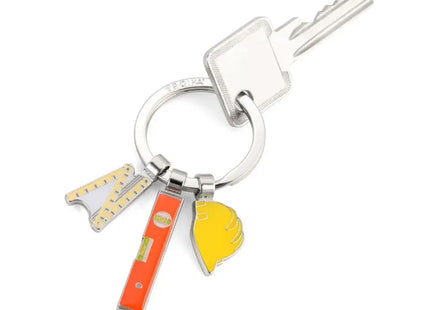 Troika BOB Schlüsselanhänger in Gelb, Orange & Silber – Multifunktional TK Gruppe® Grosshandel 