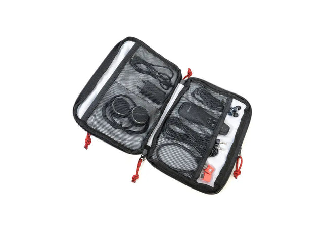 Troika BUSINESS TECH POUCH 2 - Vielseitige Kabeltasche in Grau TK Gruppe® Grosshandel 