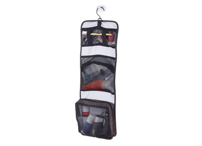 Troika BUSINESS WASHBAG in Anthrazit-Schwarz - Elegant & Professionell, 100 Zeichen TK Gruppe® Grosshandel 
