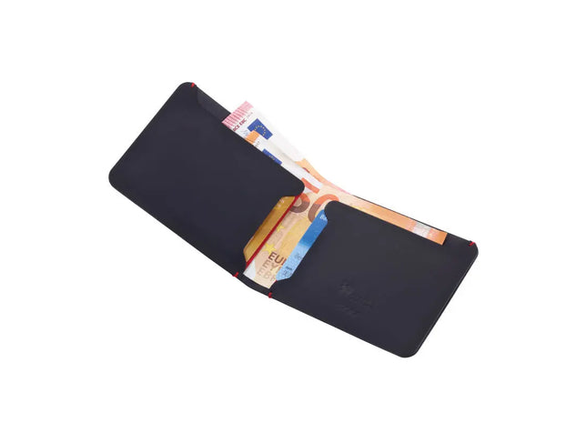Troika Geldbörse Troika SLIM WALLET – in Rot und Schwarz TK Gruppe® Grosshandel 