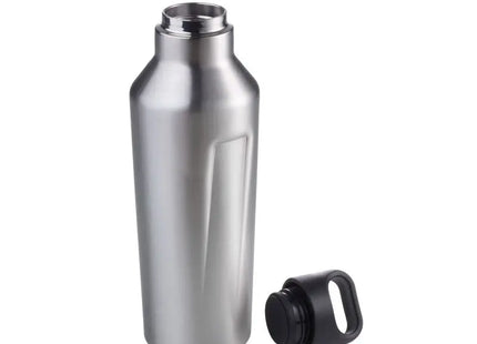 Troika HEISS & KALT Thermoflasche, 500 ml - Elegantes Silber TK Gruppe® Grosshandel 