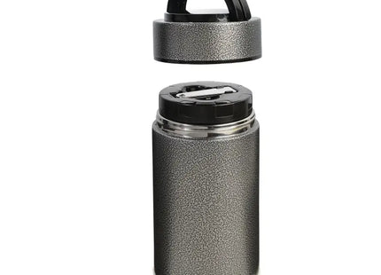 Troika HENKELMANN Thermo-Speisebehälter, Schwarz-Titan, Robuster Essensträger TK Gruppe® Grosshandel 