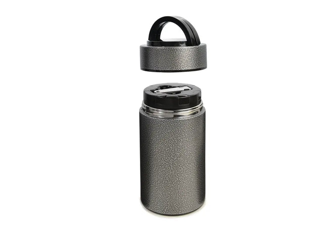 Troika HENKELMANN Thermo-Speisebehälter, Schwarz-Titan, Robuster Essensträger TK Gruppe® Grosshandel 