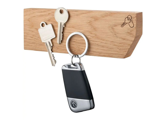 Troika HOLZWEG Schlüsselbrett KEY BOARD - Klassisches Braun TK Gruppe® Grosshandel 