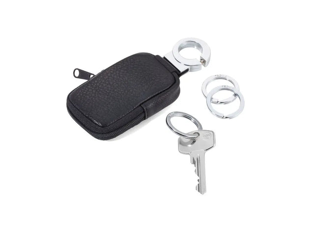 Troika POCKET CLICK Schlüsselanhänger - Schwarz, Praktischer Schnellzugriff TK Gruppe® Grosshandel 