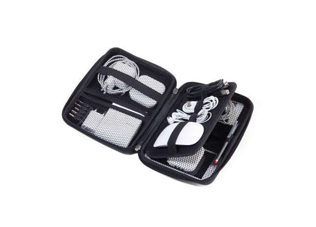 Troika TRAVEL CASE Organizer-Etui in Schwarz - Perfekte Ordnung für Unterwegs TK Gruppe® Grosshandel 