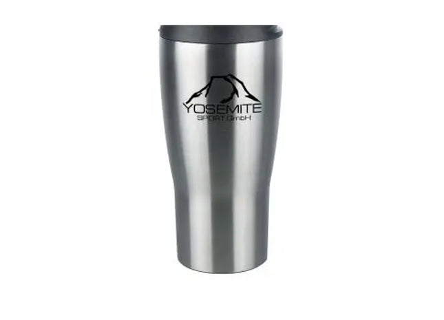 Trophy Vakuum-Thermodose aus Edelstahl, Stahlfarben TK Gruppe® Grosshandel 