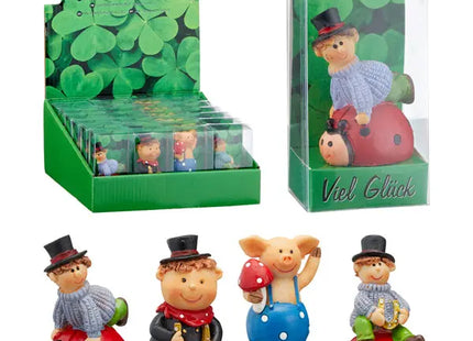 Tropical Theme Lantern Set, 3 Pieces, 8cm Height - Exotic Illumination Decor TK Gruppe® Grosshandel 