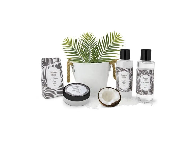 Tropischer Garten Wellness-Box – Exotisches Spa-Erlebnis TK Gruppe® Grosshandel 