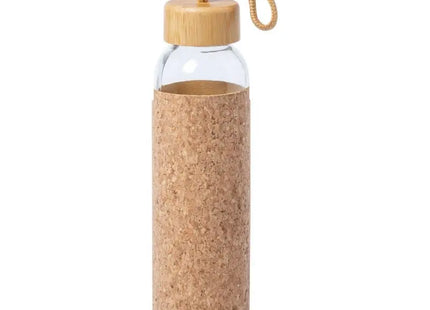 Trupak Naturfarbene Trinkflasche 500ml - Öko-Freundlich & Stilvoll TK Gruppe® Grosshandel 