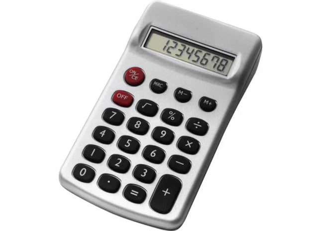 Tulia Kunststoff-Taschenrechner: Praktisch & Zuverlässig für Büroarbeit TK Gruppe® Grosshandel 