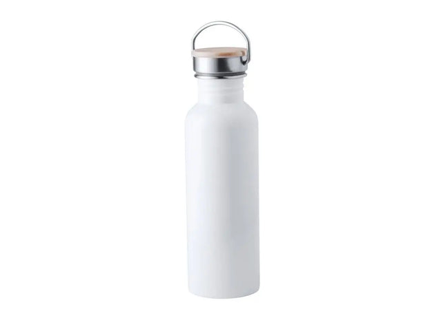 Tulman Edelstahl-Wasserflasche, 750ml, Schneeweiß TK Gruppe® Grosshandel 