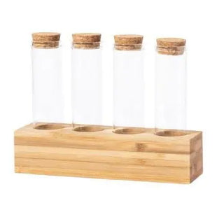 Tumber Transparentes Gewürzglas-Set, Natürlich – Elegante Küchenorganisation TK Gruppe® Grosshandel 