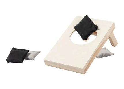 Tumble Wurfspiel - Natur: Geschicklichkeitsspiel aus Holz für Outdoor-Spaß und gesellige Stunden TK Gruppe® Grosshandel 