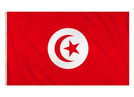 Tunesische Flagge, 5 x 3 Fuß, großes, langlebiges Outdoor-Nationalbanner von Tunesien TK Gruppe® Grosshandel 