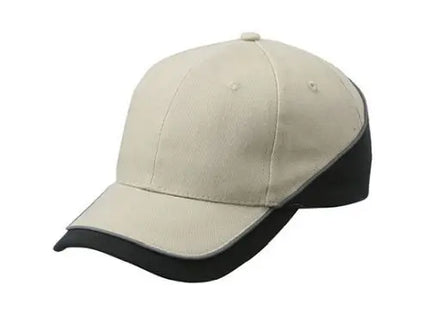 Turbo 6-Panel Kappe mit Piping-Details, Dynamisch und Stylisch TK Gruppe® Grosshandel 