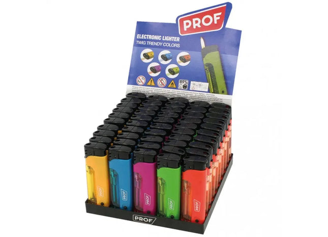 Turbo Feuerzeuge in Trendfarben, 5er-Set, verschiedene Farben TK Gruppe® Grosshandel 