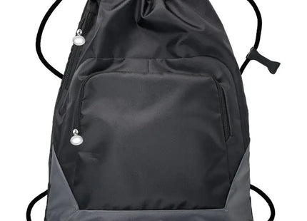 Turnbeutel REFLECTS-SUNDSVALL - grau & schwarz - stilvoller und sicherer Begleiter für Freizeit und Sport TK Gruppe® Grosshandel 