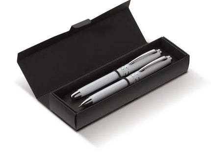 Two Stripes Rollerball aus Metall in Weiß: Stilvolle Präzision TK Gruppe® Grosshandel 