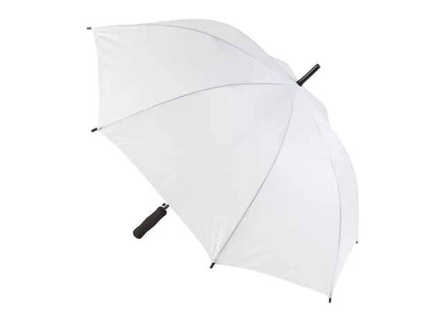 Typhoon Wetterfester Regenschirm in Weiß - Elegant und Stark TK Gruppe® Grosshandel 