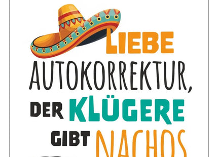 Typo-Sprüche Postkartenkalender - Witzige Comic & Cartoon Humor-Kalender mit lustigen Zitaten TK Gruppe® Grosshandel 