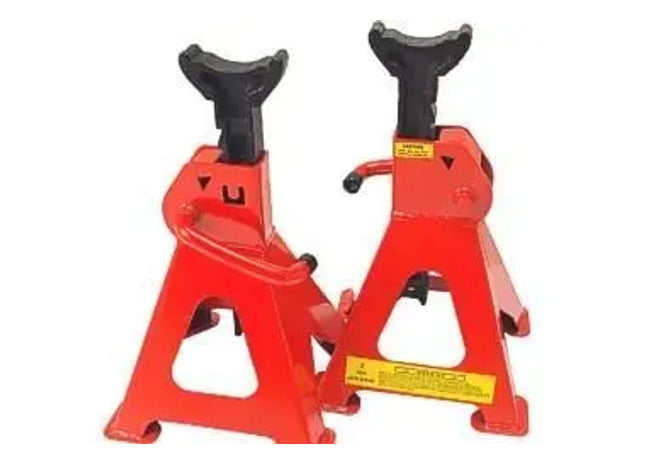 UNTERSTELLBOCKENSATZ : Robuster Unterstellbockensatz - Vielseitiges Stützfuß-Set für Werkstatt und Heimgebrauch TK Gruppe® Grosshandel 