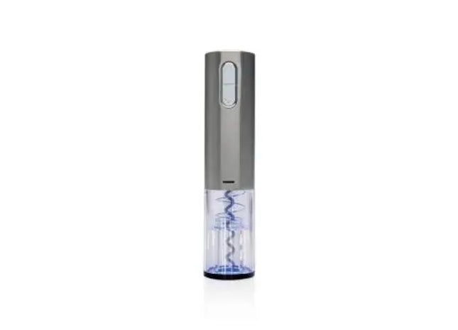 USB Aufladbarer Elektrokorkenzieher - Elegantes Grau für Weinkenner TK Gruppe® Grosshandel 