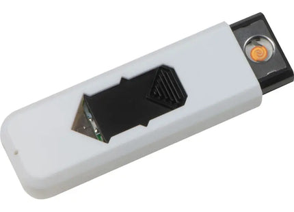 USB-Feuerzeug Bebington - Weiß - Modern, Wiederaufladbar und Zuverlässig für alle Anzündbedürfnisse TK Gruppe® Grosshandel 