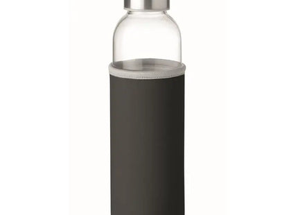 UTAH GLASS Schwarze Glasflasche 500ml - Eleganz und Funktionalität TK Gruppe® Grosshandel 