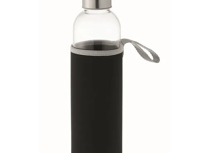 UTAH LARGE Glasflasche 750ml in Tiefschwarz - Mehr Volumen, Mehr Stil TK Gruppe® Grosshandel 