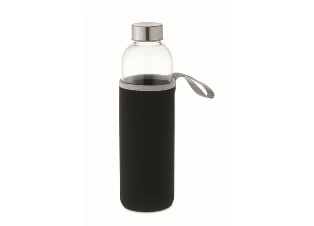 UTAH LARGE Glasflasche 750ml in Tiefschwarz - Mehr Volumen, Mehr Stil TK Gruppe® Grosshandel 