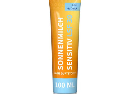 100ml Sensitive Sonnenmilch LSF 30 - UVA/UVB Schutz, FullbodyPrint TK Gruppe® Grosshandel 