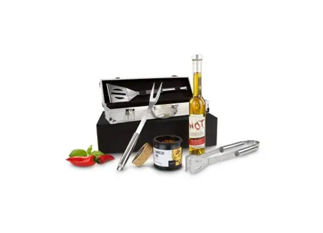 Ultimatives Grill-Set Geschenkbox: Perfekt für BBQ-Liebhaber TK Gruppe® Grosshandel 