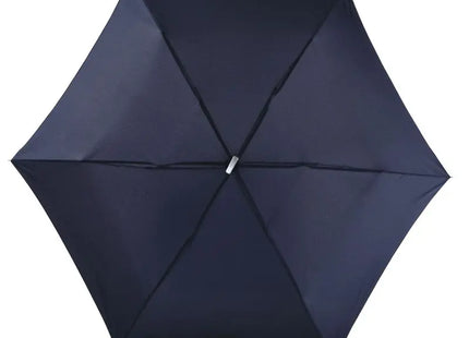 Ultraflacher Mini-Taschenschirm FLAT in Marineblau - Kompakt & Stilvoll TK Gruppe® Grosshandel 