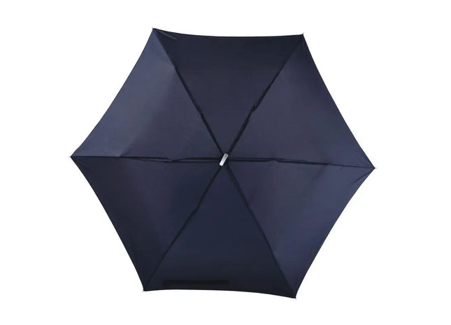 Ultraflacher Mini-Taschenschirm FLAT in Marineblau - Kompakt & Stilvoll TK Gruppe® Grosshandel 