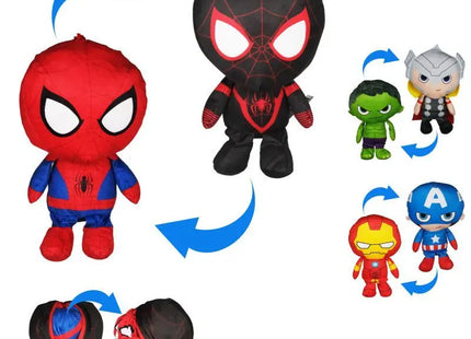Umkehrbare Plüschfiguren der Marvel Avengers, 24 cm TK Gruppe® Grosshandel 