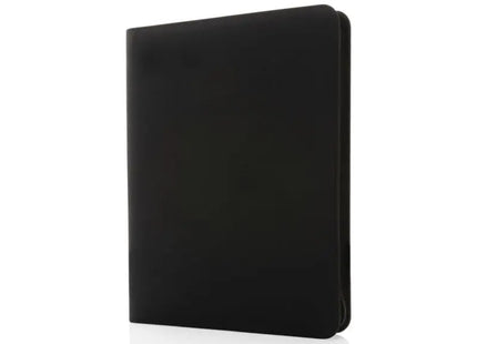 Umweltbewusstes Deluxe 300D Tech Portfolio mit Reißverschluss - Schwarz TK Gruppe® Grosshandel 