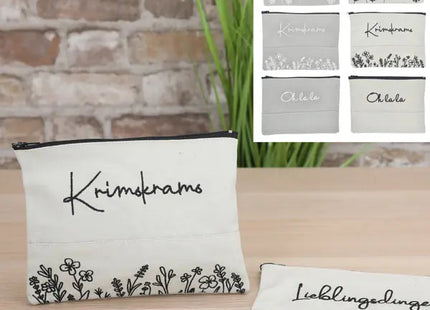 Umweltfreundliche Baumwolltaschen 21cm x 16cm, 6er Set - Stoffbeutel, Mehrwegtaschen, Säckchen TK Gruppe® Grosshandel 