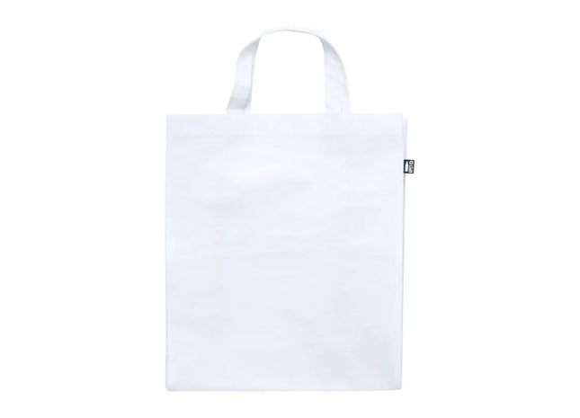 Umweltfreundliche Okada RPET Tragetasche - Weiß Stilvolle und Nachhaltige Einkaufstasche TK Gruppe® Grosshandel 