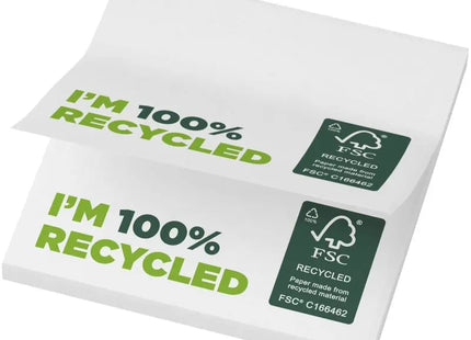 Umweltfreundliche Sticky-Mate Notes 75 x 75 mm - Weiß: Nachhaltige Lösung für Ihre Notizbedürfnisse TK Gruppe® Grosshandel 