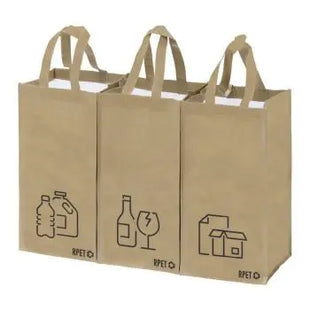 Umweltfreundliche Stuggar Mülltüten aus recyceltem RPET - Naturfarben TK Gruppe® Grosshandel 
