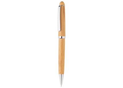 Umweltfreundlicher brauner Bambus-Stift in eleganter Box - nachhaltiges Geschenk TK Gruppe® Grosshandel 