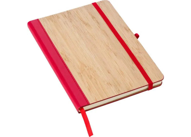 Umweltfreundliches Dorita Notizbuch aus PU-Leder und Bambus – Öko-Schreibwaren TK Gruppe® Grosshandel 