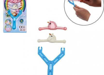 Unicorn Launcher 9.5x7cm on Display Card - Fun Toy for Kids TK Gruppe® Grosshandel 