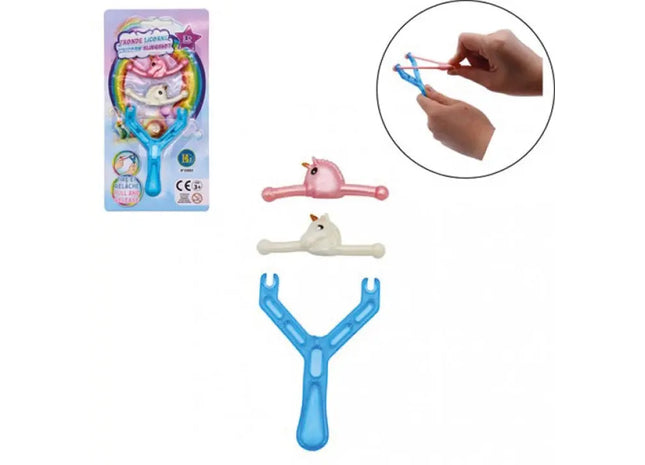 Unicorn Launcher 9.5x7cm on Display Card - Fun Toy for Kids TK Gruppe® Grosshandel 