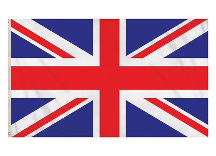 Union Jack-Flagge, 91 x 61 cm – langlebige britische Nationalflagge für den Außen- und Innenbereich TK Gruppe® Grosshandel 