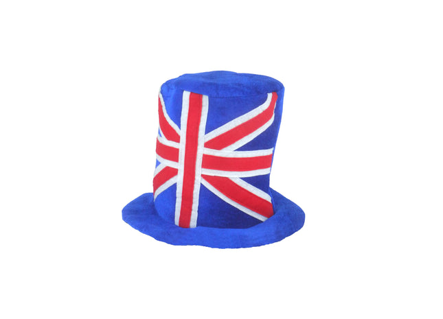 Union Jack Topper Hut - Britisches Flaggen-Design Patriotisches Zubehör TK Gruppe® Grosshandel 